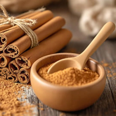 Cinnamon - Popular spice with antioxidant properties
